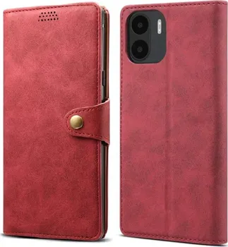 Pouzdro na mobilní telefon Lenuo Leather pro Xiaomi Redmi A1 červená