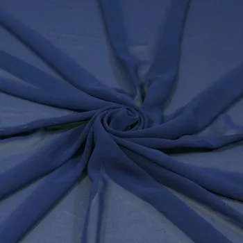 Galanterie Šifon 596 královsky modrý, š.145