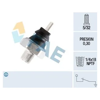 Olejový tlakový spínač FAE 12220