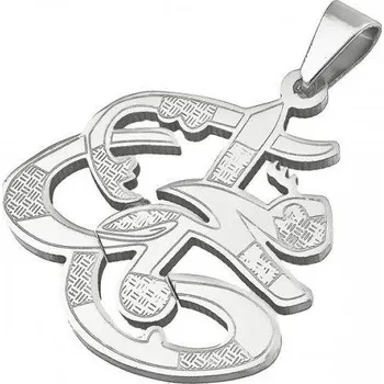 Přívěsek Abstraktní motiv - ocelový přívěsek