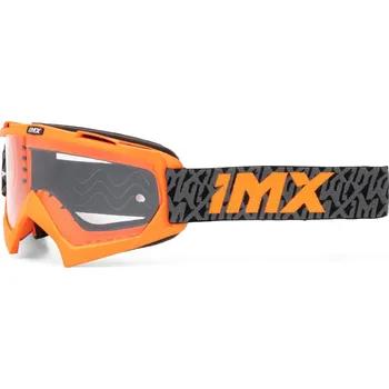 Motocyklové brýle Motokrosové brýle IMX MUD oranžové matné (1 sklo)