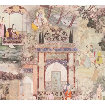 Tapeta A.S. Création | Vliesová tapeta na zeď Dream Flowery 38174-2 | 0,53 x 10,05 m | vícebarevná + Vícebarevná vliesová tapeta na stěnu 381742 v rozměru 0,53 x 10,05 m