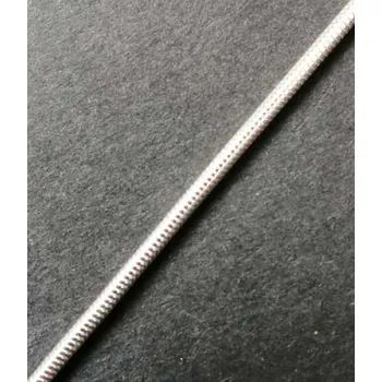 Řetízek Slabý třpytivý stříbrný řetízek - délka 55cm - průměr 2mm