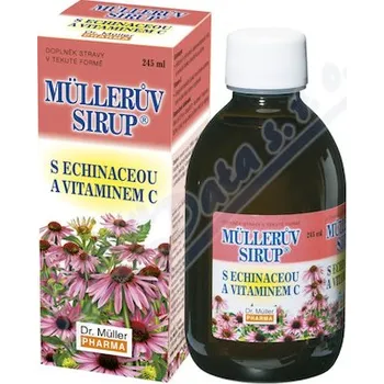 Sirup Müllerův sirup s echinaceou a vitaminem C 245ml