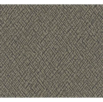 Tapeta Černozlatá vliesová tapeta s vinylovým povrchem 33715, Papis Loveday, Marburg