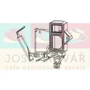 Příprava nápoje DELONGHI | Držák vypínače a koncového spínače ECAM 22,23,24,25 ECAM 350, 370 5313230851