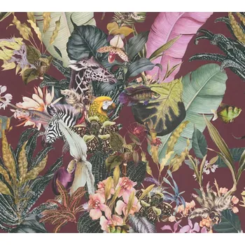 Tapeta A.S. Création | Vliesová tapeta na zeď Dream Flowery 38176-5 | 0,53 x 10,05 m | vícebarevná + Vícebarevná vliesová tapeta na stěnu 381765 v rozměru 0,53 x 10,05 m