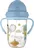 Canpol babies Bonjour Paris nevylévací hrneček se slámkou 270 ml, modrý