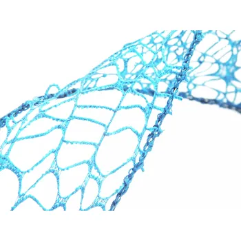 Stuha Stuha dekorační, spider, barva tmavě tyrkysová, 5cm, návin 9,1m/bal.