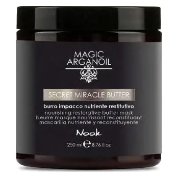 Vlasová regenerace Nook Magic Arganoil Secret Miracle Butter 250ml