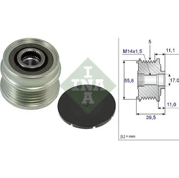 Předstihová spojka Schaeffler INA 535 0218 10