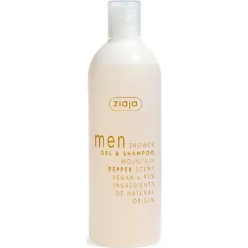 Pleťový krém Ziaja men sprchový gel a šampon mountain pepper 400ml mountain pepper 400ml