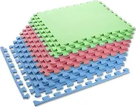 Tatami Puzzle podložka oboustranná, 100 × 100 × 3 cm, červenočerná - Tatami