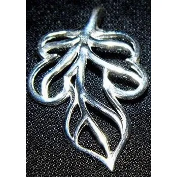 Přívěsek List ze stříbra - přívěsek