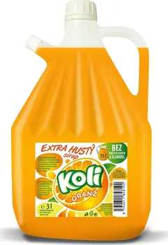 Sirup Koli Extra hustý sirup oranž 3 l