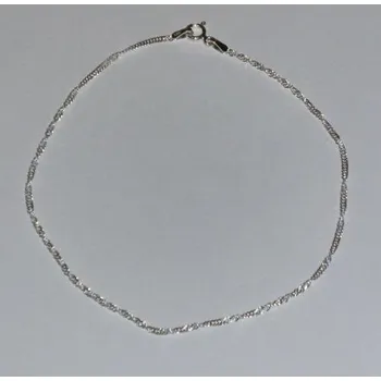 Řetízek Řetízek na nohu kroucený - 26 cm
