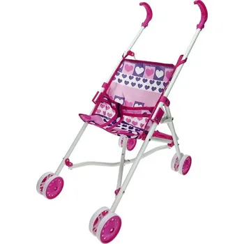 Dětská tříkolka Skládací kočárek pro panenky Reig Modrá Růžová (25,5 x 41,5 x 55,5 cm)