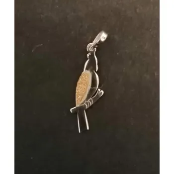 Přívěsek Pták - silueta - přívěsek ze stříbra