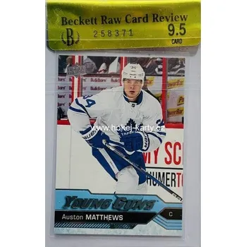 Sběratelský sportovní předmět insert RC karta AUSTON MATTHEWS 16-17 UD Ser. 1 Young Guns číslo 201