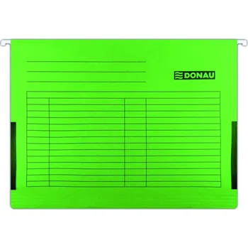 Donau Závěsné desky s bočnicemi A4 1 ks zelené
