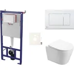 Závěsný WC set do lehkých stěn / předstěnová SAT Infinitio SIKOSSIN20KECO