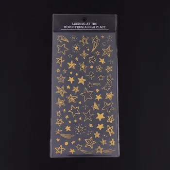 samolepka Samolepky, HVĚZDY, 23x10,5cm, 1arch