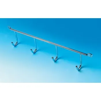 Věšák Věšák se 4 háčky chrom