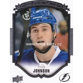 Sběratelská karetní hra insert karta TYLER JOHNSON 15-16 UD Ser. 1 Portraits číslo P-18