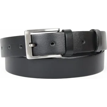 Opasek Scorteus Pánský kožený opasek SC 2135 černý