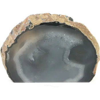 Přírodní kámen Geoda achát z Brazílie 425g