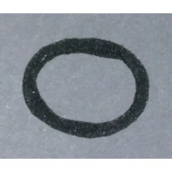 Obyčejná černá gumička do vlasů