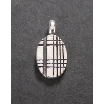 Přívěsek Čáry na elipse - stříbrný přívěsek