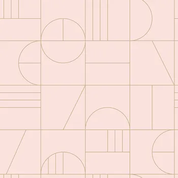 Tapeta Vliesová tapeta na zeď, geometrický vzor 139207, Art Deco, Esta