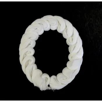 Nažehlovačka, ovál s černám středem, 7,5 x 6 cm