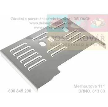 Příprava kávy DELONGHI | Mřížka odkapní chromovaná ECAM ELETTA 6013213391