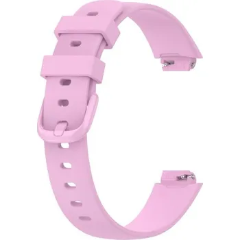 Příslušenství k chytrým hodinkám eses Silikonový řemínek pro Fitbit Inspire 3 - Velikost S, fialový