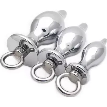 Anální kolík GemButt Anální plug s očkem Velikost: S