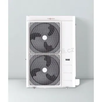 Tepelné čerpadlo Viessmann Vitocal 100-A AW0-AC AKU 18 kW R32 monoblok (Německé tepelné čerpadlo, průtokový elektrokotel 9 kW, s funkcí chlazení, aku zásobník 100l, monoblok, 400V)