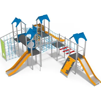Dětské hřiště Dětské hřiště Penta s konstrukcí z nerezu