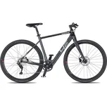 Elektrokolo 4EVER ENGRAVE FLAT titan/metal gold 2023 Velikost rámu: 55cm