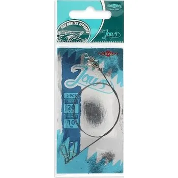 MIKADO Lanko - JAWS WOLFRAM LEADER STRONG 35cm/18kg - bal.2ks