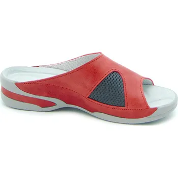Dámská obuv Medistyle Dámská zdravotní pantofel Noemi hallux Barva: Červená, Velikost EU: 38
