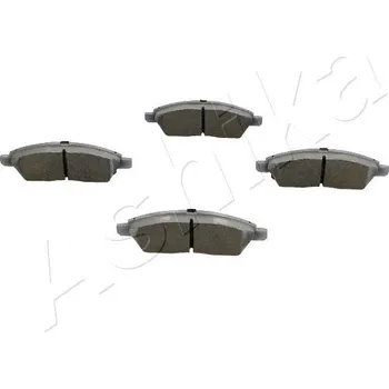 Brzdová destička Sada brzdových destiček, kotoučová brzda ASHIKA 50-01-1002