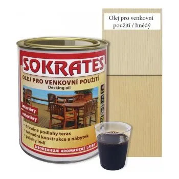 Olej na dřevo Sokrates Olej pro venkovní použití - DECKING OIL 2l Bílý 035