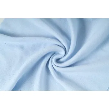 Úplet RIB, náplet, patent, světlá modrá, látky, metráž