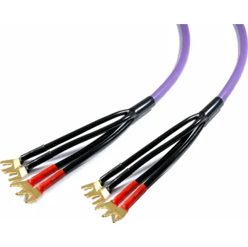 Vidlice na kolo Kabel Melodika Vidlice - Vidlice 1,5m fialová