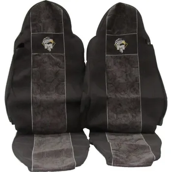 Autopotahy MAN TGA/TGX oba pásy v sedačce, šedé