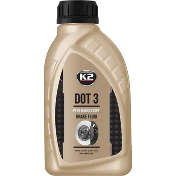 Nemrznoucí směs do chladiče K2 Brzdová kapalina DOT 3 500ml