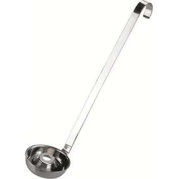 Ibili 712100 naběračka na koblihy 28 x 8 cm stříbrná