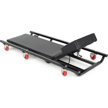 Dílenské montážní lehátko Polohovací montážní dílenské lehátko 104cm, Kraft&Dele KD377